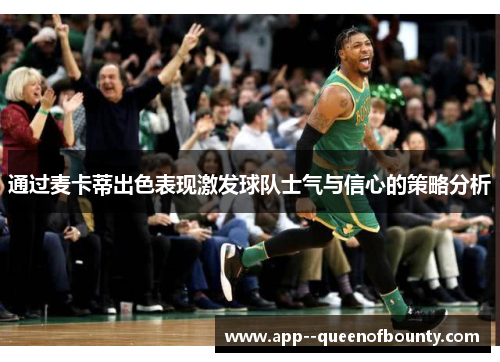 通过麦卡蒂出色表现激发球队士气与信心的策略分析